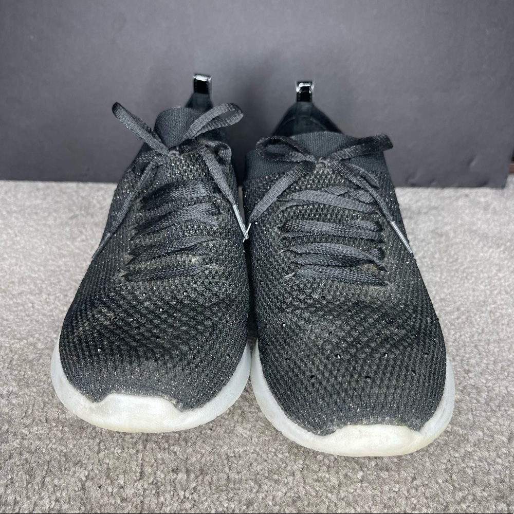 SKETCHERS Memory Foam Black Embellished Sneaker Shoes Size 10